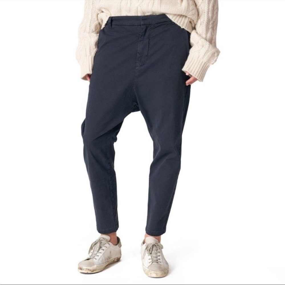 NEW Nili Lotan Paris Pant navy blue 4